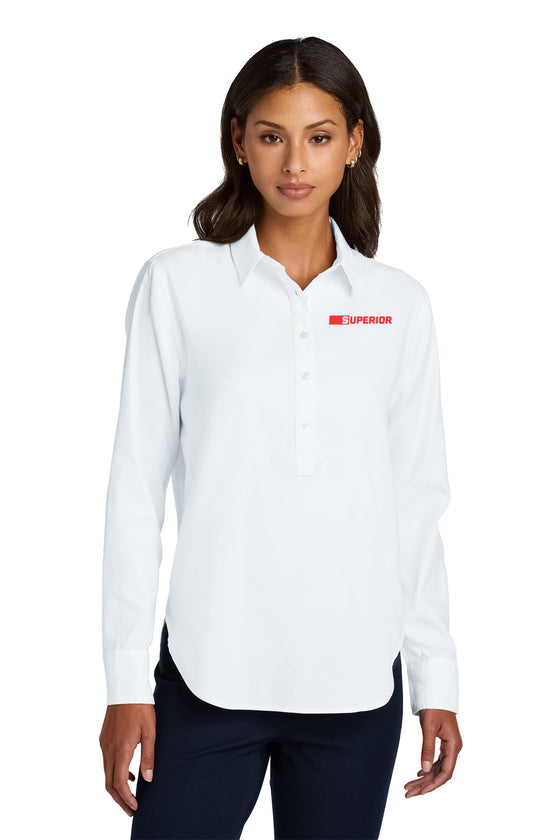 Mercer+Mettle® Women’s Long Sleeve Modern Oxford Shirt