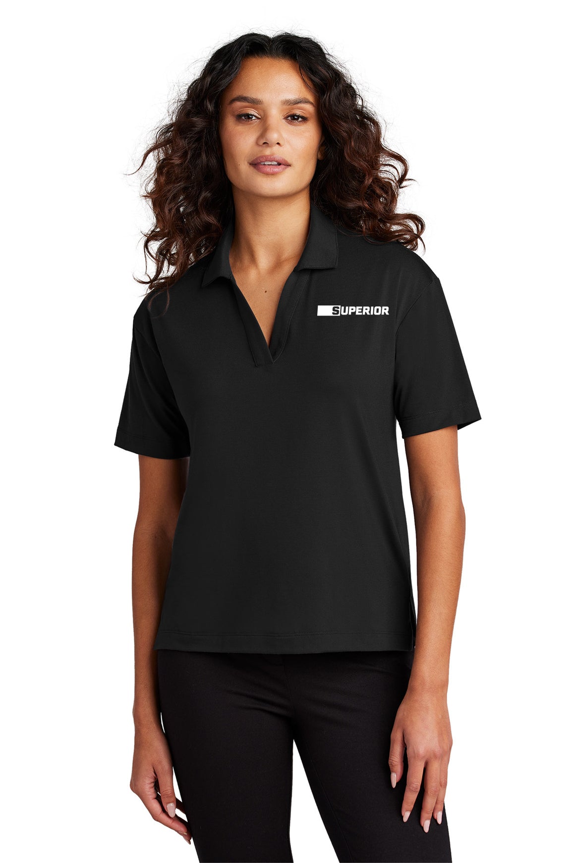 Mercer+Mettle® Women’s Stretch Jersey Polo