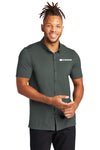 Mercer+Mettle® Stretch Pique Full-Button Polo