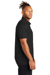 Mercer+Mettle® Stretch Pique Full-Button Polo