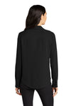 Mercer+Mettle® Women's Stretch Crepe Long Sleeve Camp Blouse