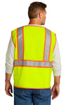 CornerStone® ANSI 107 Class 2 Surveyor Zippered Two-Tone Vest