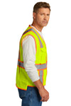 CornerStone® ANSI 107 Class 2 Surveyor Zippered Two-Tone Vest