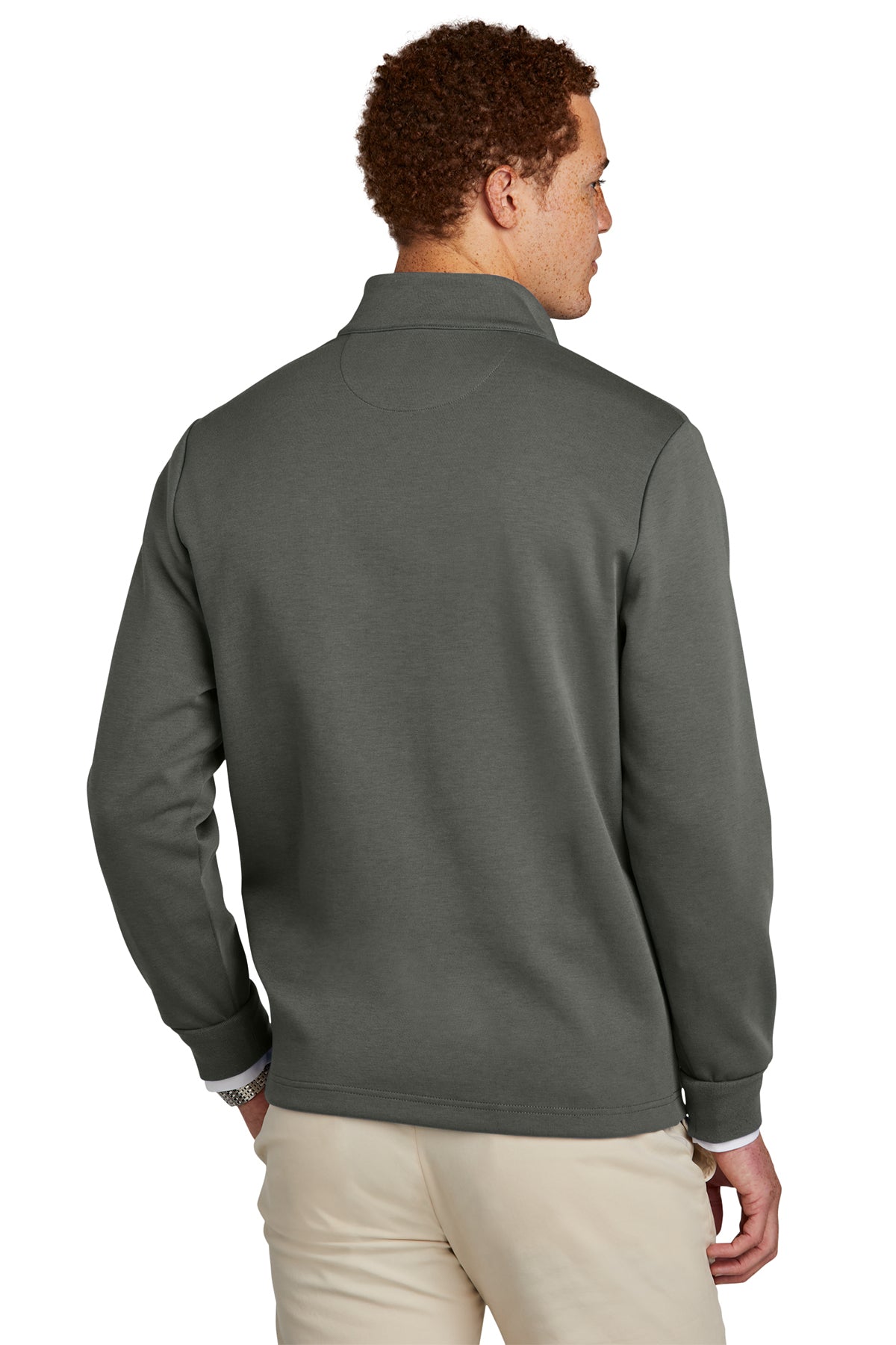 Brooks Brothers® Double-Knit 1/4-Zip - SuperiorConstructionSwag