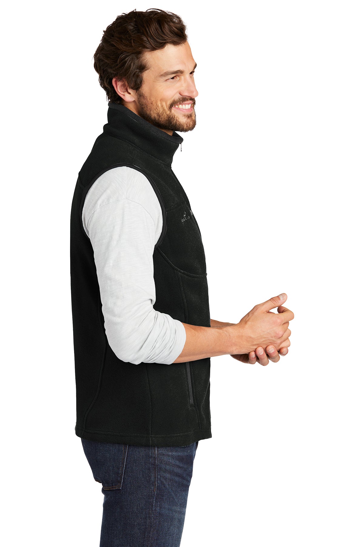 Patagonia black fleece vest cheap