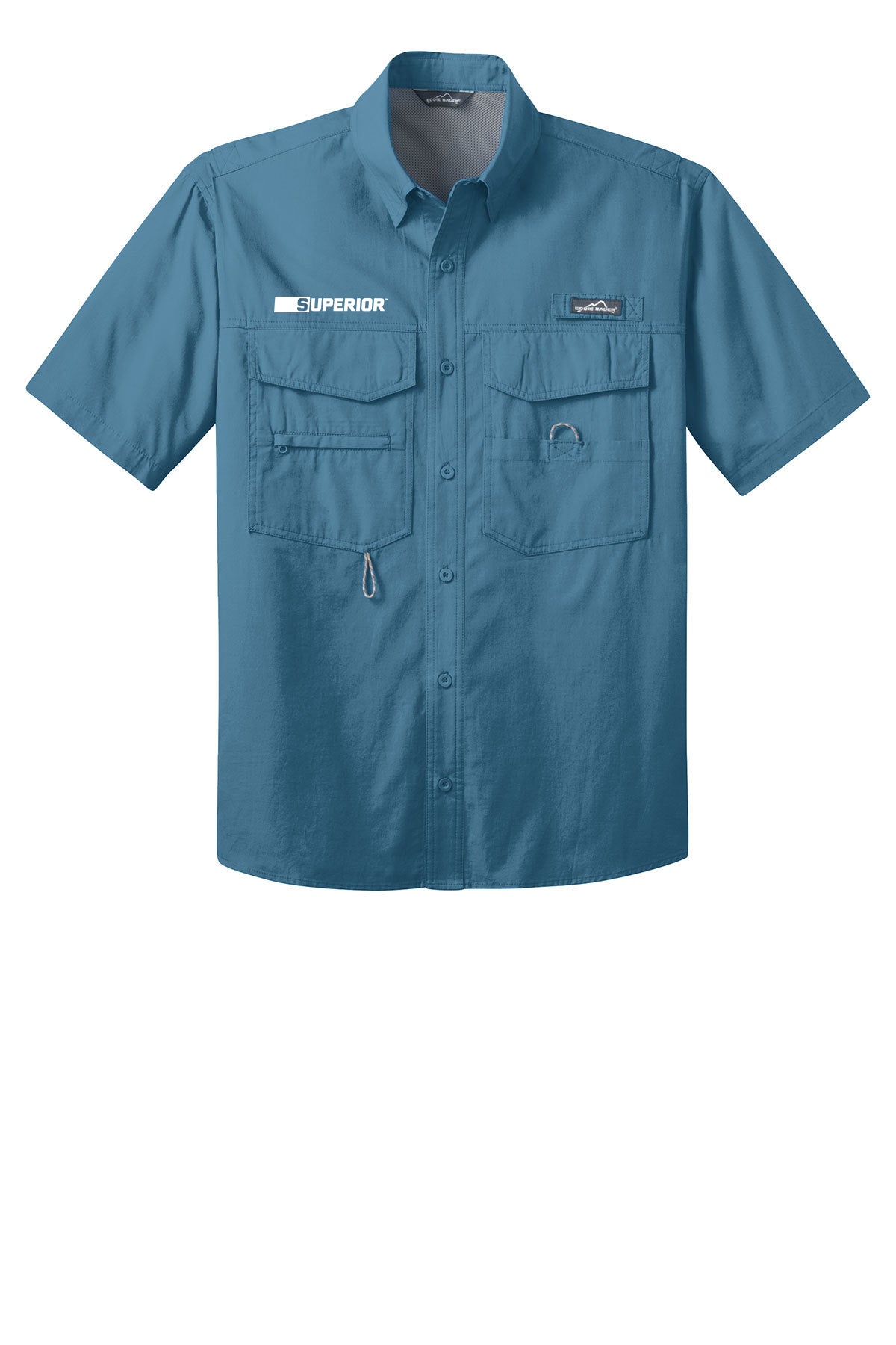 Eddie Bauer - Short Sleeve Fishing Shirt - SuperiorConstructionSwag